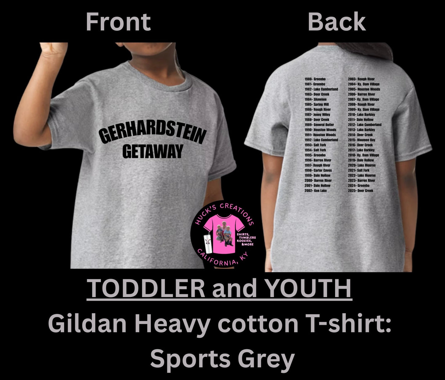 Gerhardstein Toddler and Youth Heavy Cotton Tee