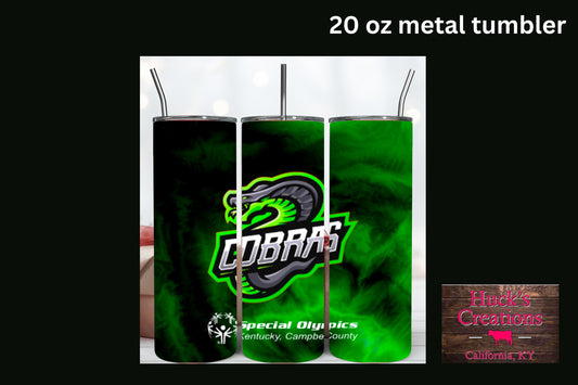 20 OZ Tumbler With SOCC logo