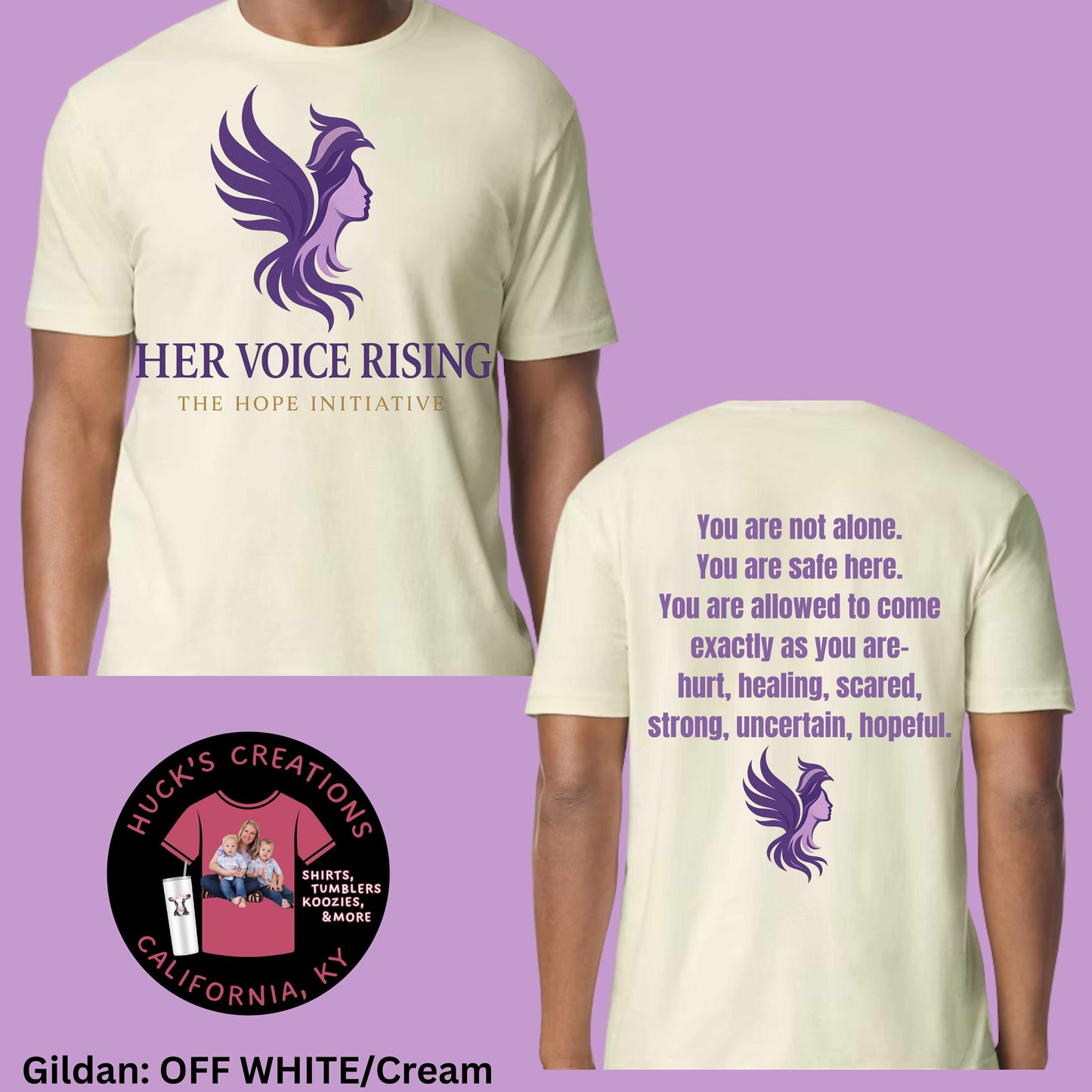 Her Voice Rising / Off White