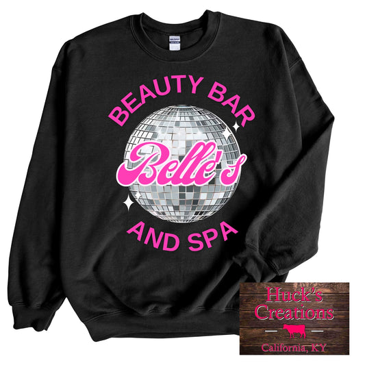 Belle's Beauty Bar & Spa Black Apparel