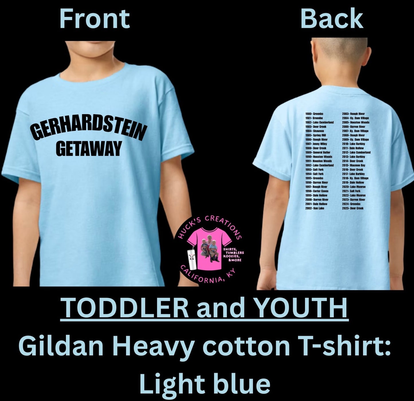 Gerhardstein Toddler and Youth Heavy Cotton Tee
