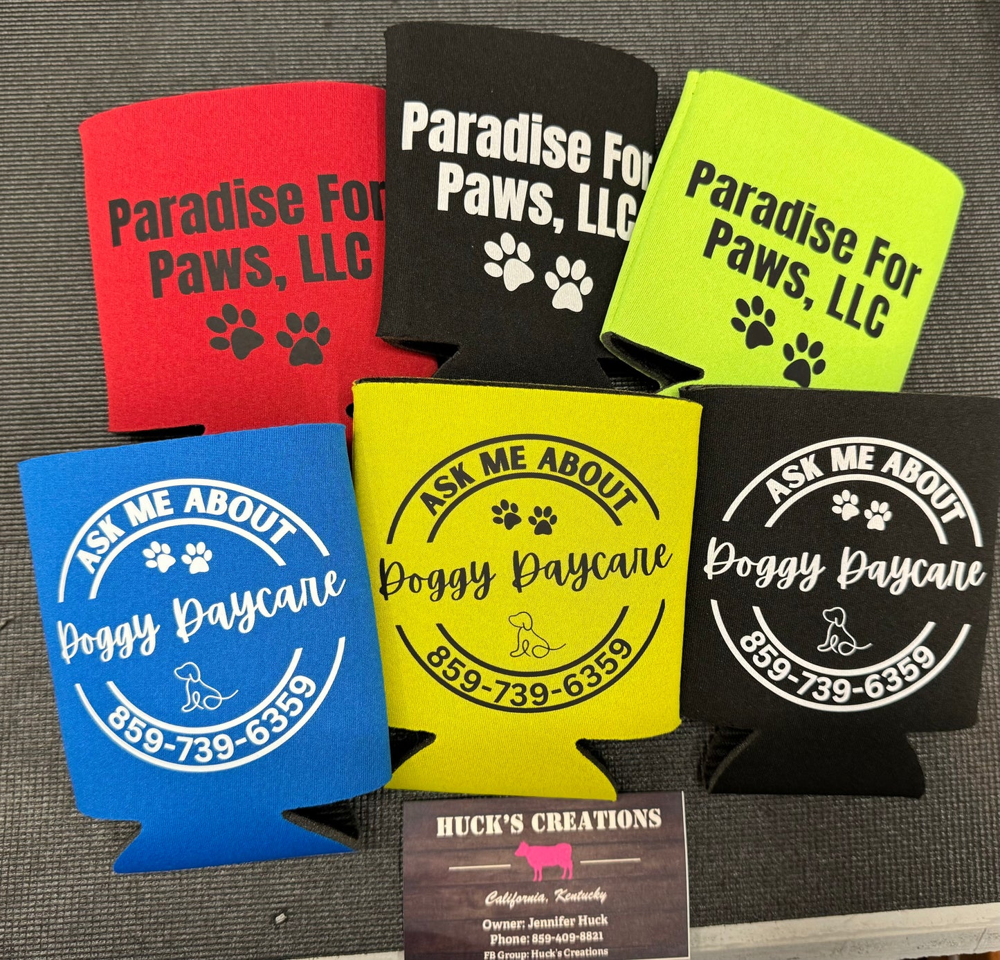 Paradise for Paws Koozies