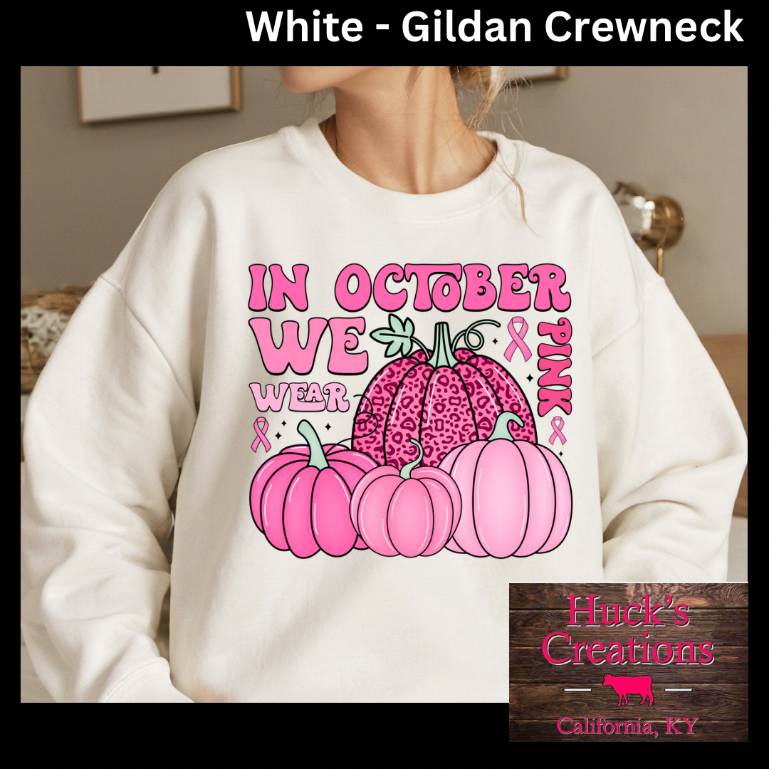 Wear Pink in October